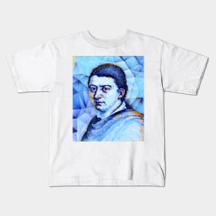 Friedrich Schlegel Portrait | Friedrich Schlegel Artwork | Friedrich Schlegel Painting 14 Kids T-Shirt